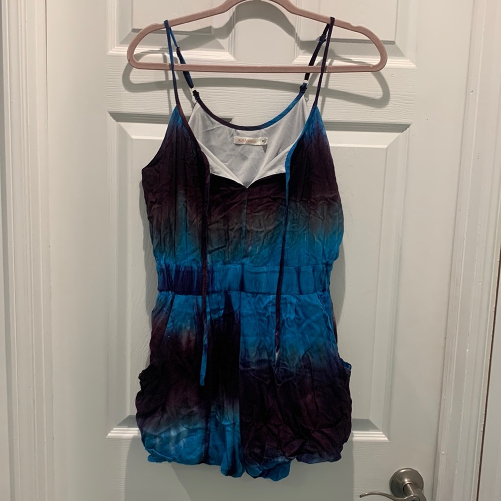 Ombre Kanvas Romper Size M